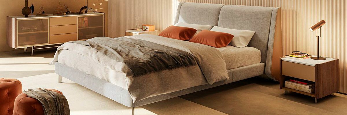 Затишок вашої спальні з ліжком Cusco від Natuzzi Editions фото