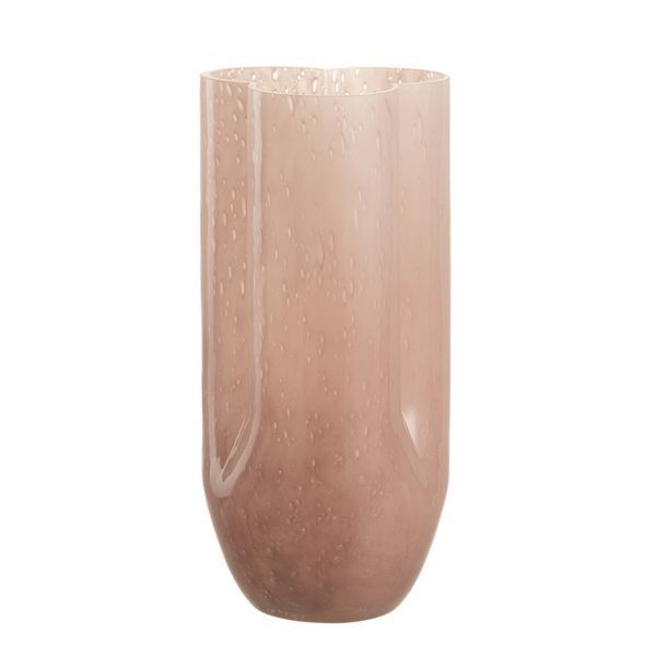 Ваза TRIKKIE GLASS PINK 30183 фото