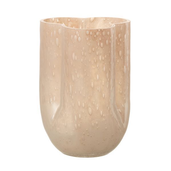 Ваза TRIKKIE GLASS BEIGE 30182 фото