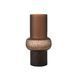 Ваза STRIPE BALL GLASS BROWN L 32050 фото 1