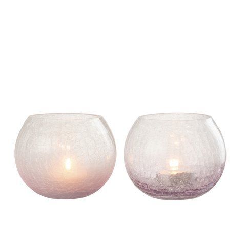 Підсвічник ORB CRAQ GL PUR M ASS3 23511 фото