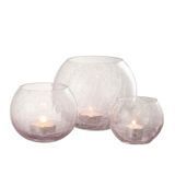 Підсвічник ORB CRAQ GL PUR L ASS3 23512 фото