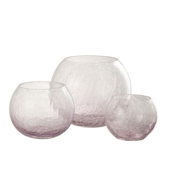 Підсвічник ORB CRAQ GL PUR L ASS3 23512 фото