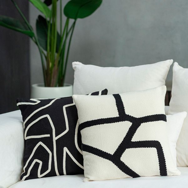 Подушка CUSHION STRIPE TEXTILE 34172 фото