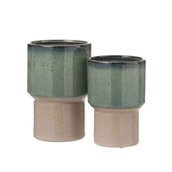 Ваза JADE CERAMIC GRN L 23046 фото