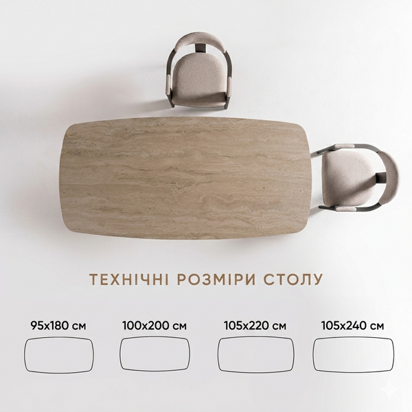 Обідній стіл SOLID SO 100 фото