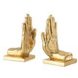 Тримач книг HANDS POLY BLACK Gold 35103 фото