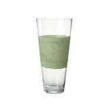 Ваза DELPH GLASS TRANS/GREEN M 30548 фото