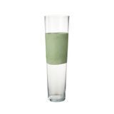 Ваза DELPH GLASS TRANS/GREEN L 30549 фото