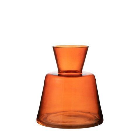 Ваза Конус Conic Glass Orange S 42648 фото