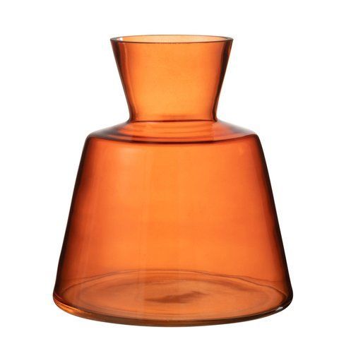 Ваза Конус Conic Glass Orange L 42649 фото