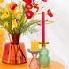 Ваза Конус Conic Glass Orange L 42649 фото 4