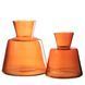 Ваза Конус Conic Glass Orange L 42649 фото 2