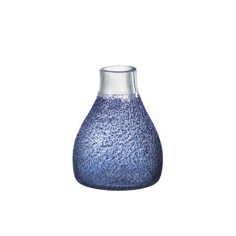 Ваза Santorini Glass Blue Small 21256 фото