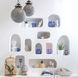 Ваза Santorini Glass Blue Small 21256 фото 2