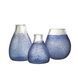 Ваза Santorini Glass Blue Small 21256 фото 3