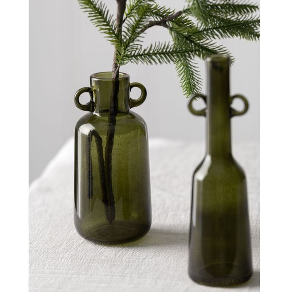 Ваза  декоративна Moe Glass Green S 49599 фото