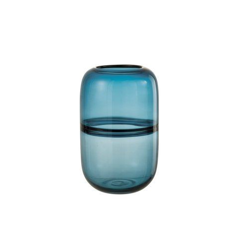 Ваза DYBA GLASS BLU S 36341 фото